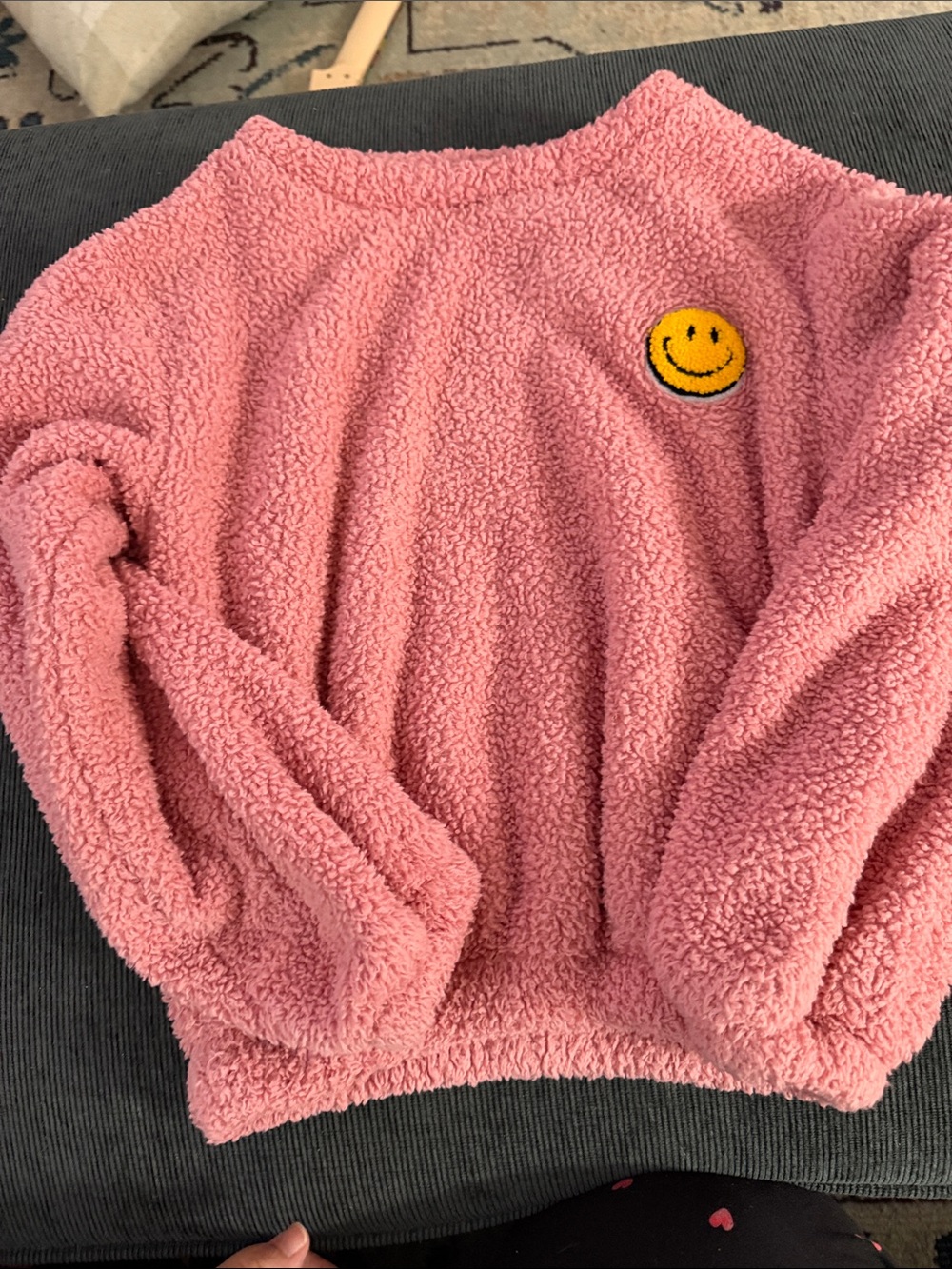 Lola +the boys Sherpa Sweater